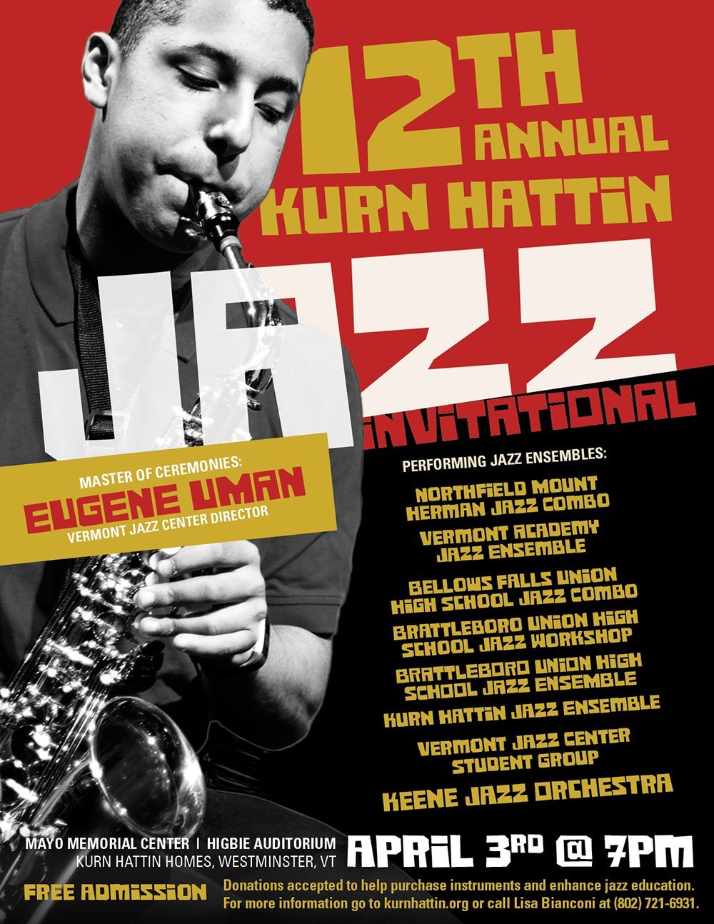 Kurn Hattin 2019 Jazz Invitational 