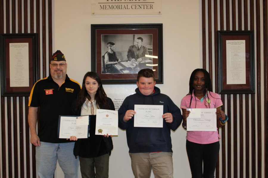 Three Kurn Hattin Homes’ Students Win Patriot’s Pen Essay Contest